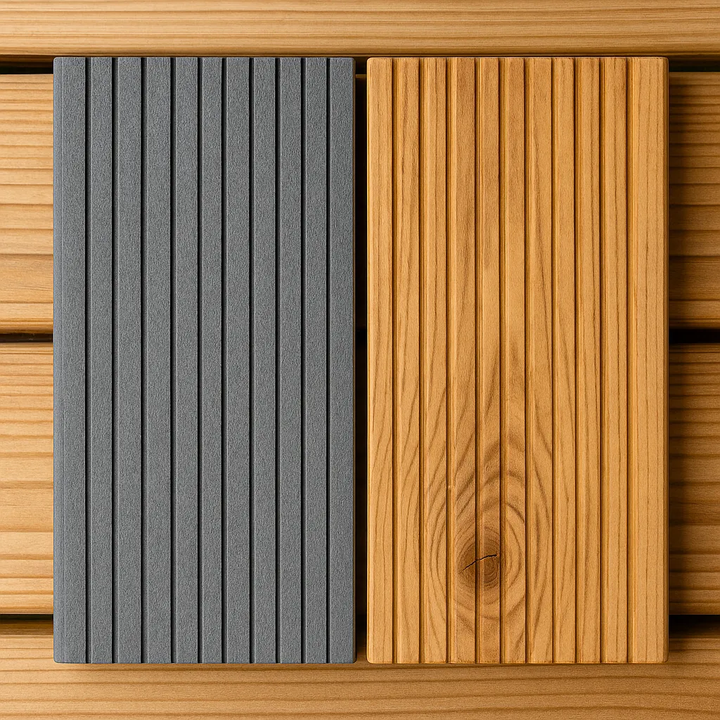 Composite decking vs timber comparison Norfolk